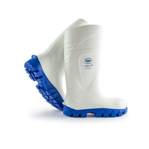 Bota StepliteX ThermoProtec, puntera no metalica (S4), blanco- azul